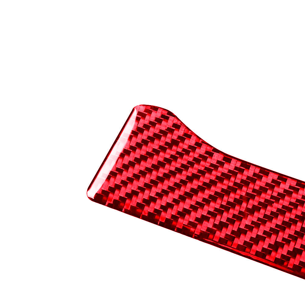 Red Carbon Fiber Inner Window Decorative Cover Trim for Toyota 4Runner 2010-2020