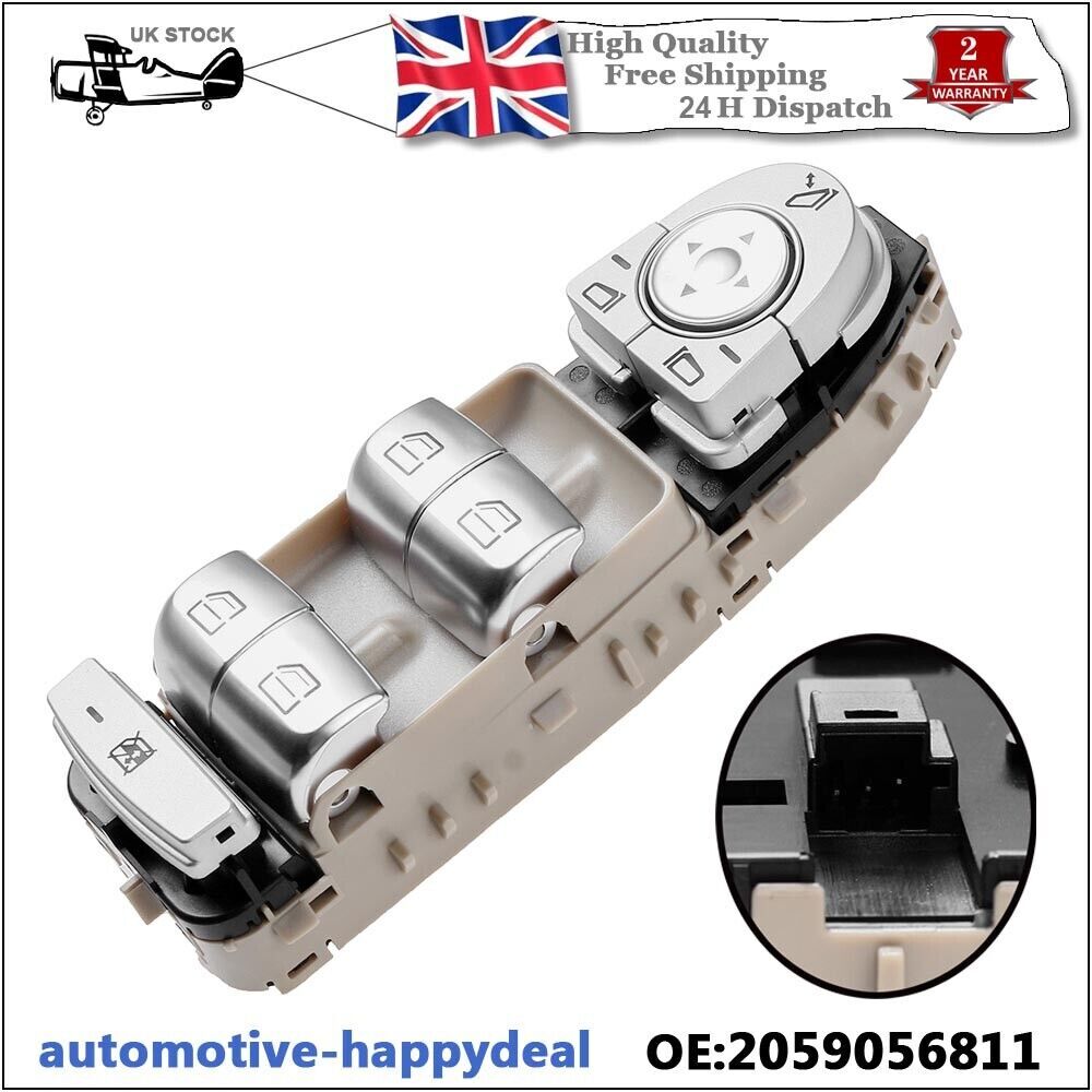 Car Electric Power Window Control Switch for Mercedes-Benz C W205 C220 2014-2018