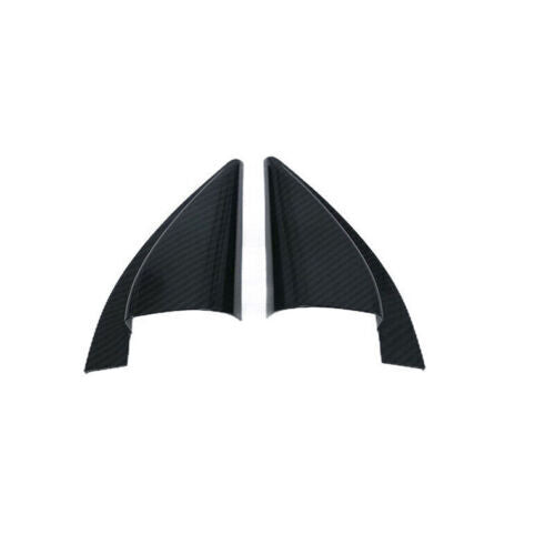 2for Hyundai Kona 2018-2022 Carbon Fiber Front Triangle A-pillar Cover Trim ABS