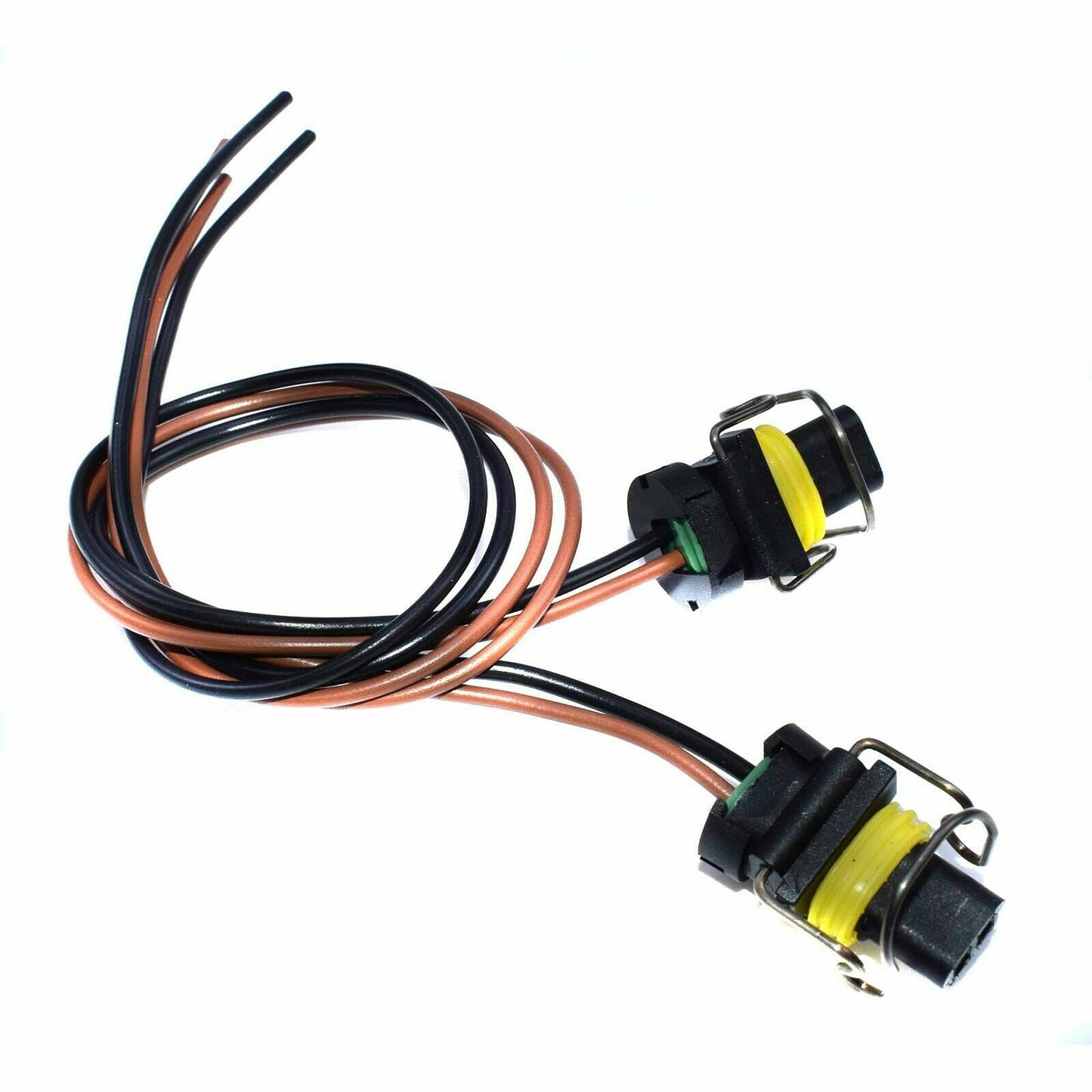 2-Pack Turbo VGT Solenoid Valve + IPR Tail Connector for 60L Diesel - v