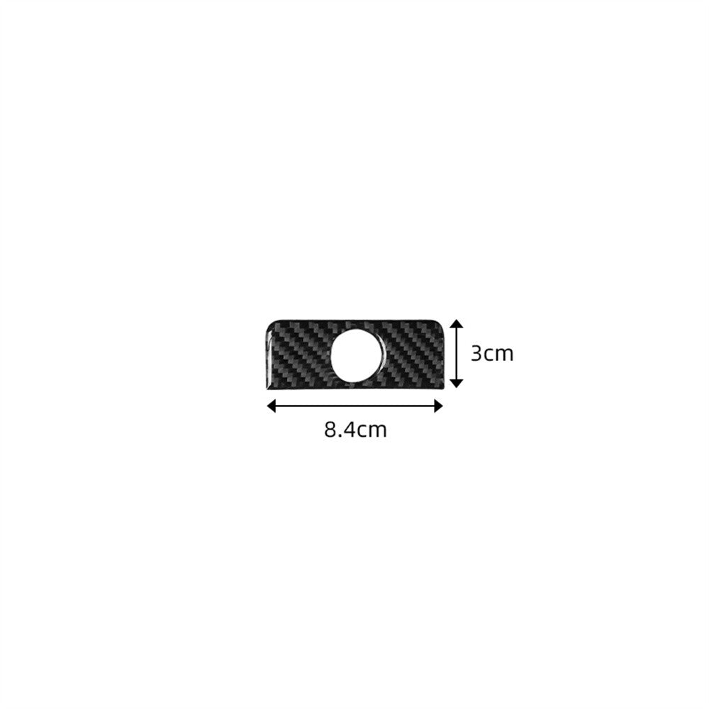Carbon Fiber ECON Button Switch Panel Cover for Honda Accord 2013-17 Accessories