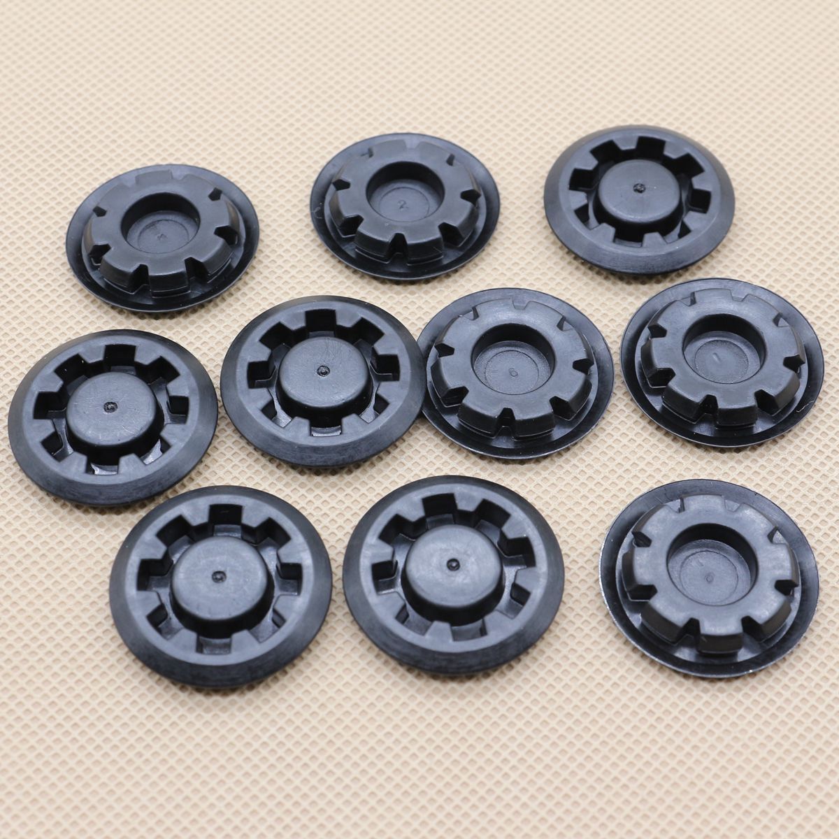 10 for Toyota for Corolla RAV4 Front Door Locking Hole Plug Cover Button 90950-01620