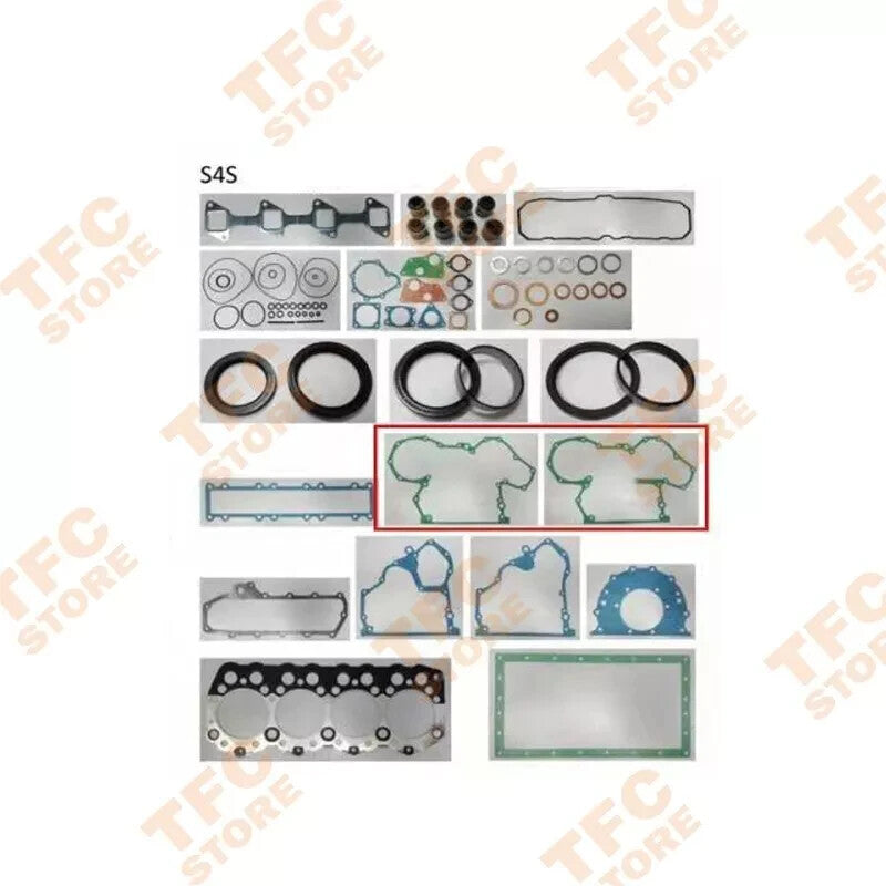 S4S for Mitsubishi Engine Full Gasket Kit Set Forklift Truck W Head Gasket