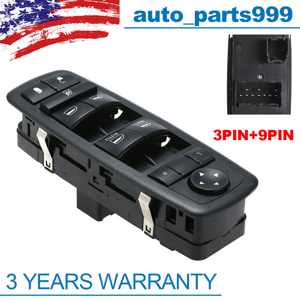 Power front-drive master window switch for Chrysler for Dodge for Ram 1500 6818066AA- n
