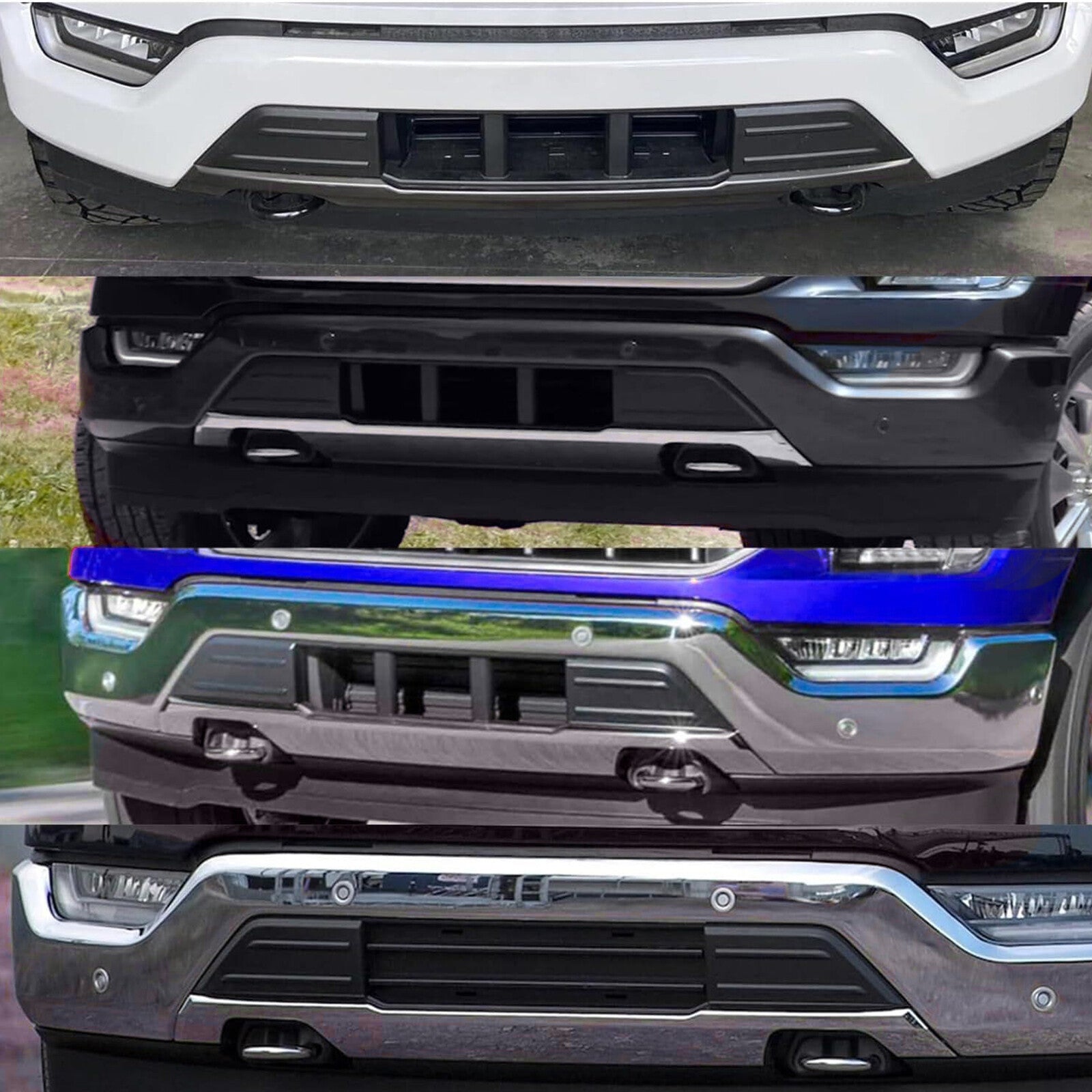 2x ML3Z-17E811-AA Front Bumper Pads ML3Z-17E810-AA For 2021 2022 2023  for ford  F-150 Q
