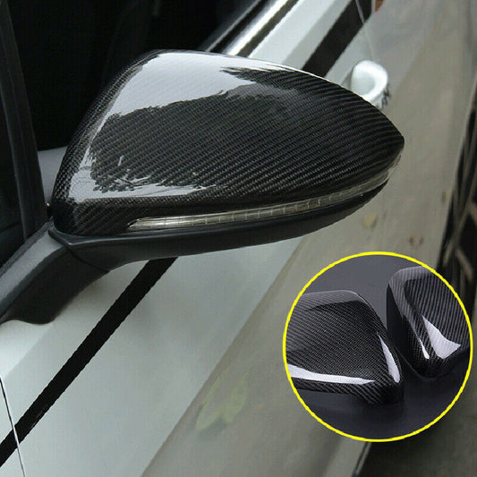 Carbon Fiber Side Rearview Mirrors Cover Trim for Kia Forte Cerato K3 2019-2022