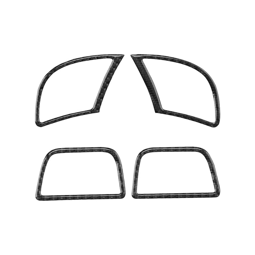 Red Carbon Fiber Glove Box Above Strip Cover Trim For Explorer 2020-2023 v