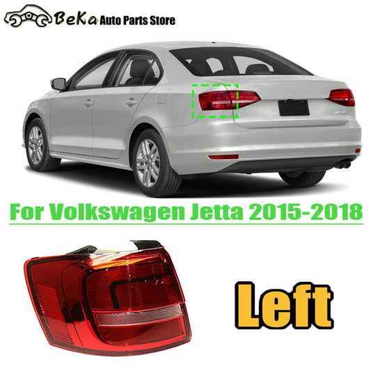 Applicable to for Volkswagen for Jetta 2015-2018: Left outer taillight, rear brake light.