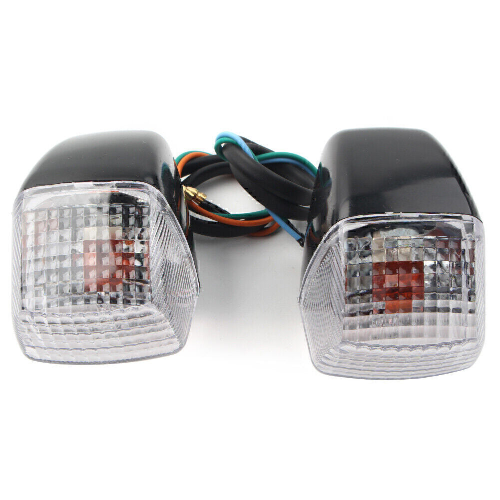 Pair Turn Signal Light Clear Lense Fit for HONDA CBR250RR MC22 CBR400RR NC29 Q