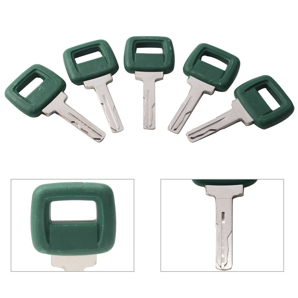 11039228 Ignition Keys 5PCS for Volvo Loader Haul Truck Heavy Equipment Q