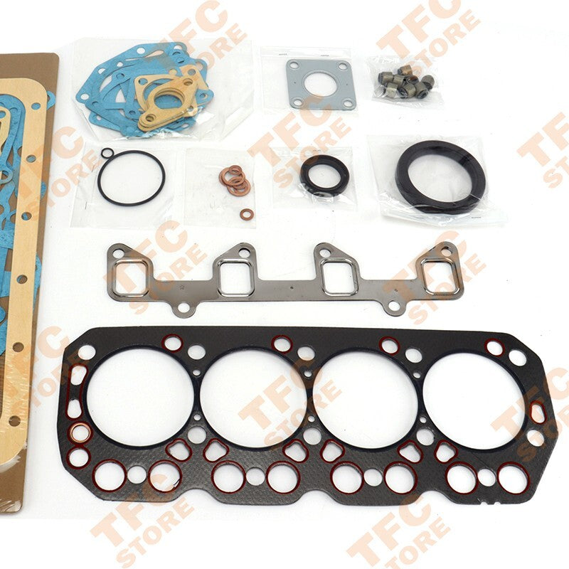 Full Gasket Kit Fit for Mitsubishi K4N Engine Kobelco SK045 Peljob 450 Excavator