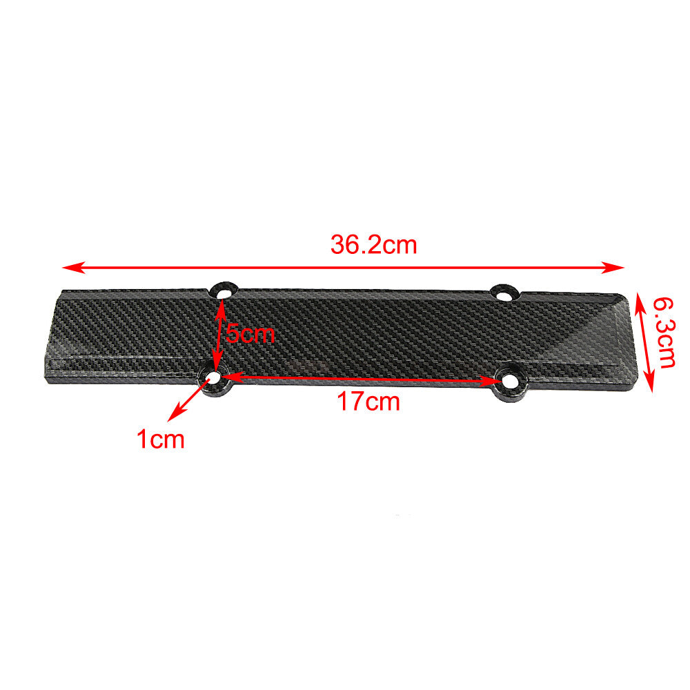Carbon fiber exterior valve cover spark plug insert for Honda VTEC B18 B16 B series