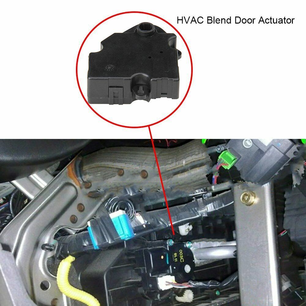 Valve actuator AC hybrid control motor suitable for 1994-2012 for Chevrolet Silverado HVAC systems. Q