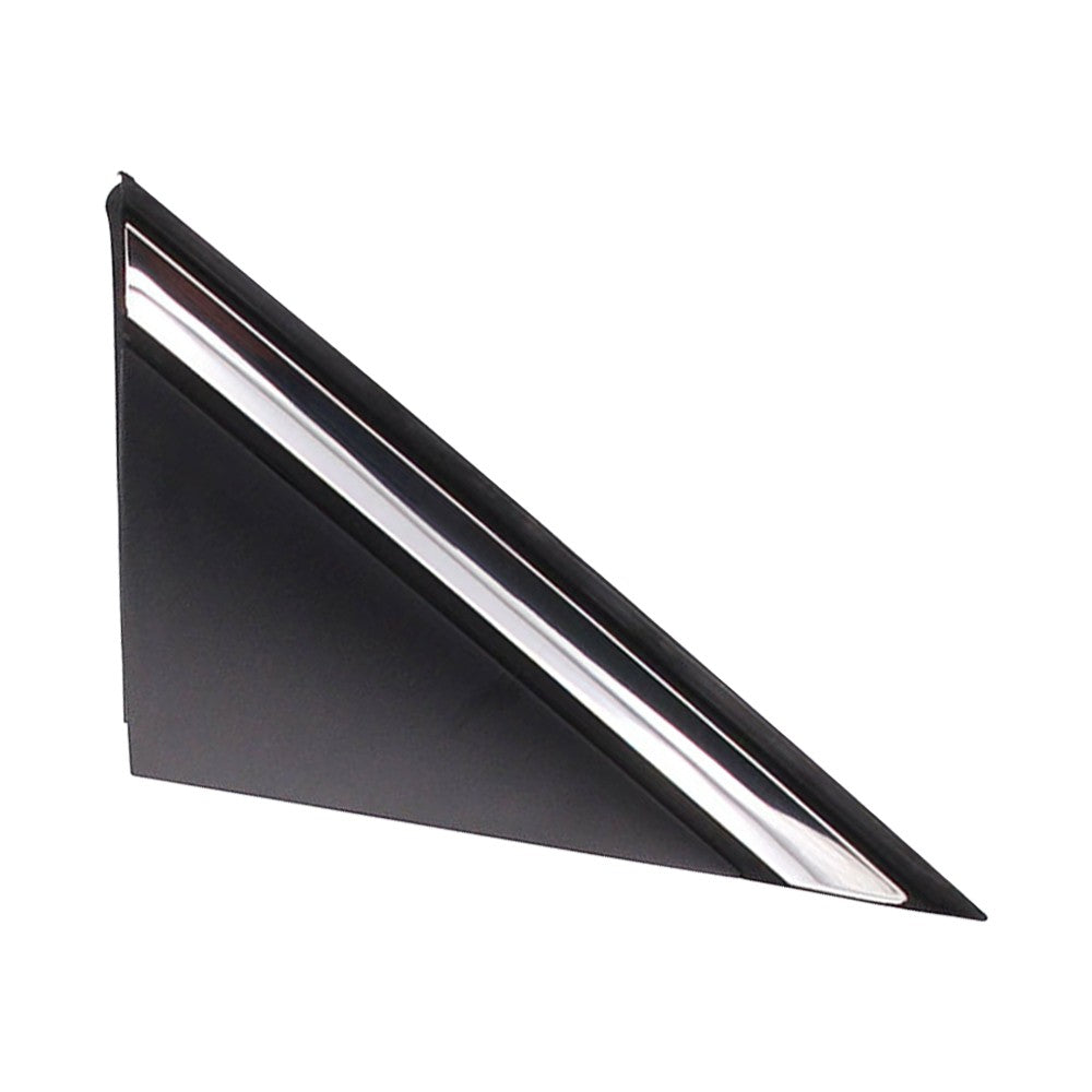 Right Side Fender Pillar Corner Trim Molding Black  Chrome for 2015-2018 Sonata