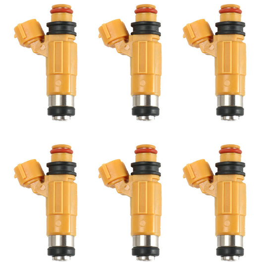 6Pcs Fuel Injectors CDH275 INP-783 For 1997-2004 for Mitsubishi 2.4L 3.0L 3.5L