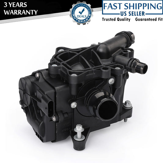 Thermostat housing assembly for BMW 230i XDrive 2016 - 2019 2.0L 11537644811