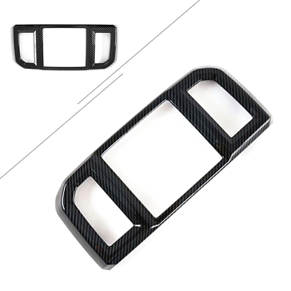 Carbon Fiber Inner Rear Air Vent Outlet Cover Trim Fit for Ford F150 F-150 2015-2020