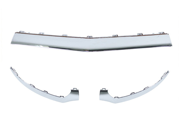 1 set Front Bumper lower Chrome Trim for Mercedes W218 CLS400 550 2015-2018 v