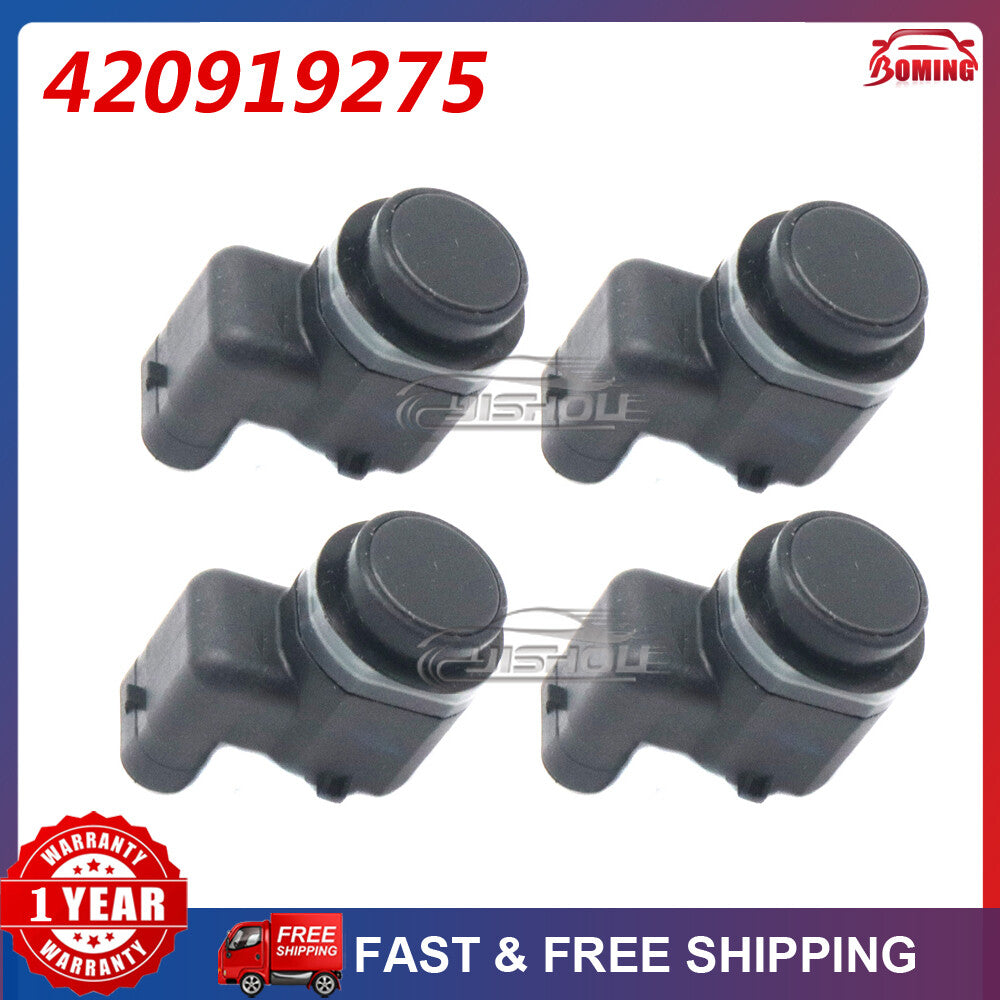 4PCS Parking Distance Sensor Parking Sensor 420919275 for VW for Audi A3 for A4 for A5 Q5 Q7 Q