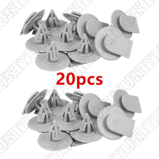 For 02-12 for Mini Cooper S Trim Panel Fender Moulding Retainer Fastener Clips 20Pcs