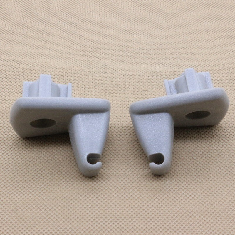 2. Suitable for Chrysler for Dodge Charger Magnum Gray Sun Visor Bracket Support Clip LH  RH