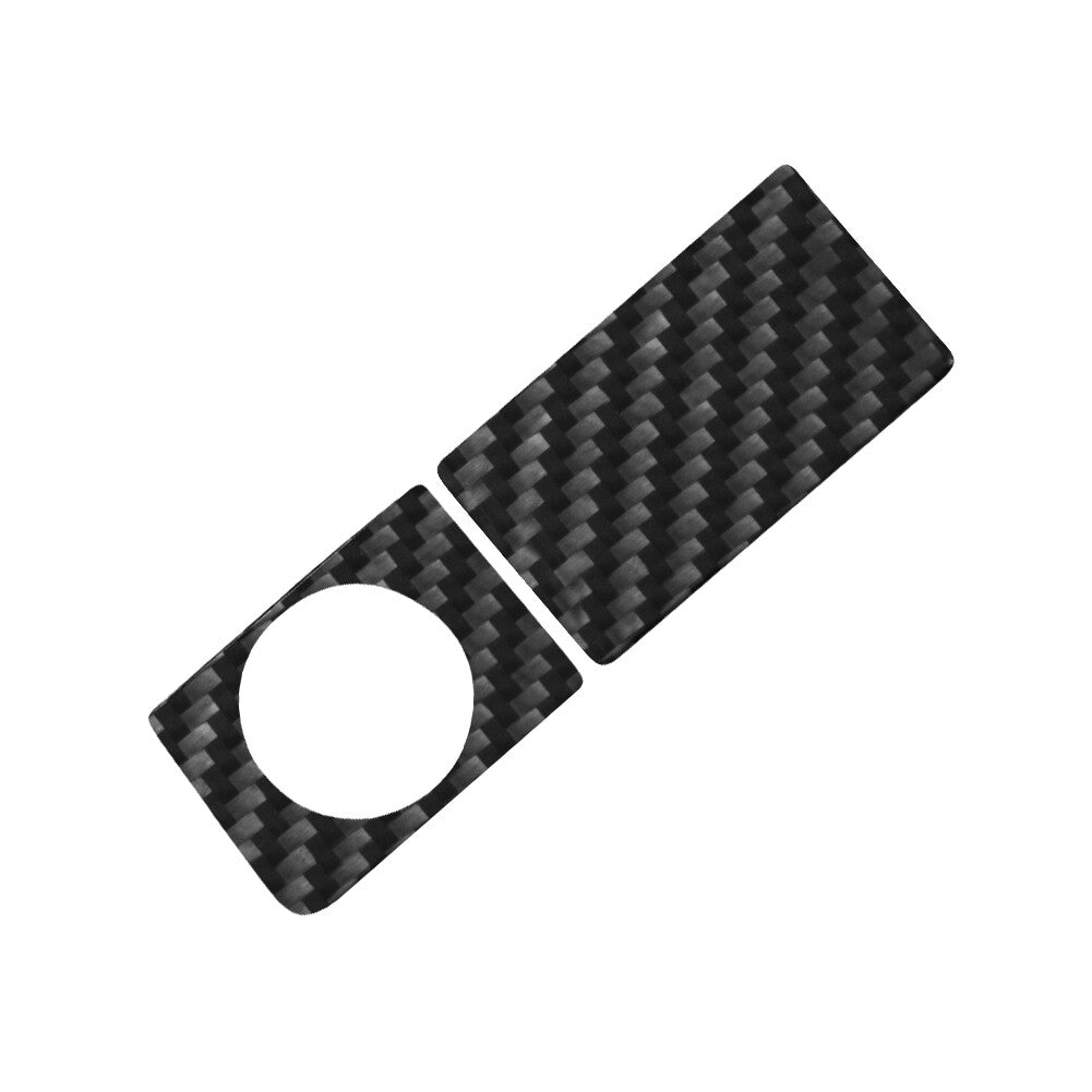 Carbon Fiber Passenger Glove Box Switch Cover Trim for Honda Ridgeline 2017-2020