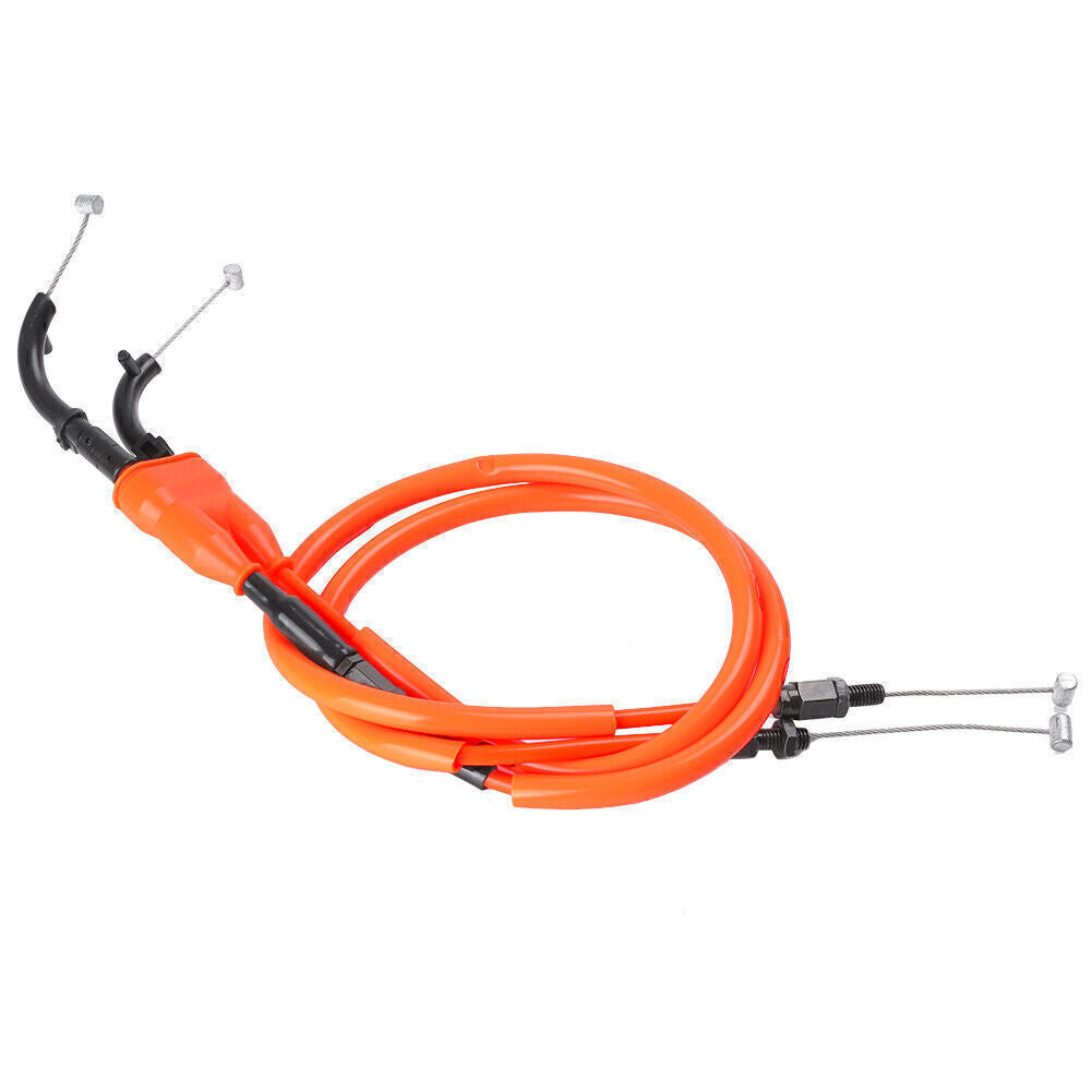 Orange Motocycle Lines Throttle Cables for Yamaha YZF R6 2006-2016 07 08 09 10 Q