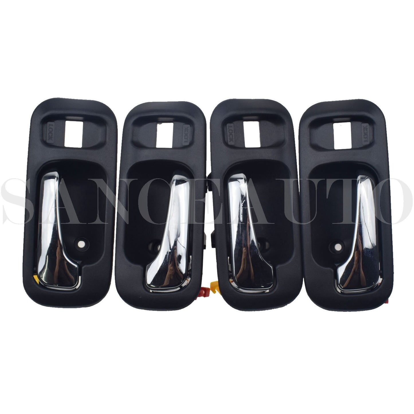 Black chrome 4-piece interior door handles for 1997-01 for Honda CRV 95-98 Odyssey n