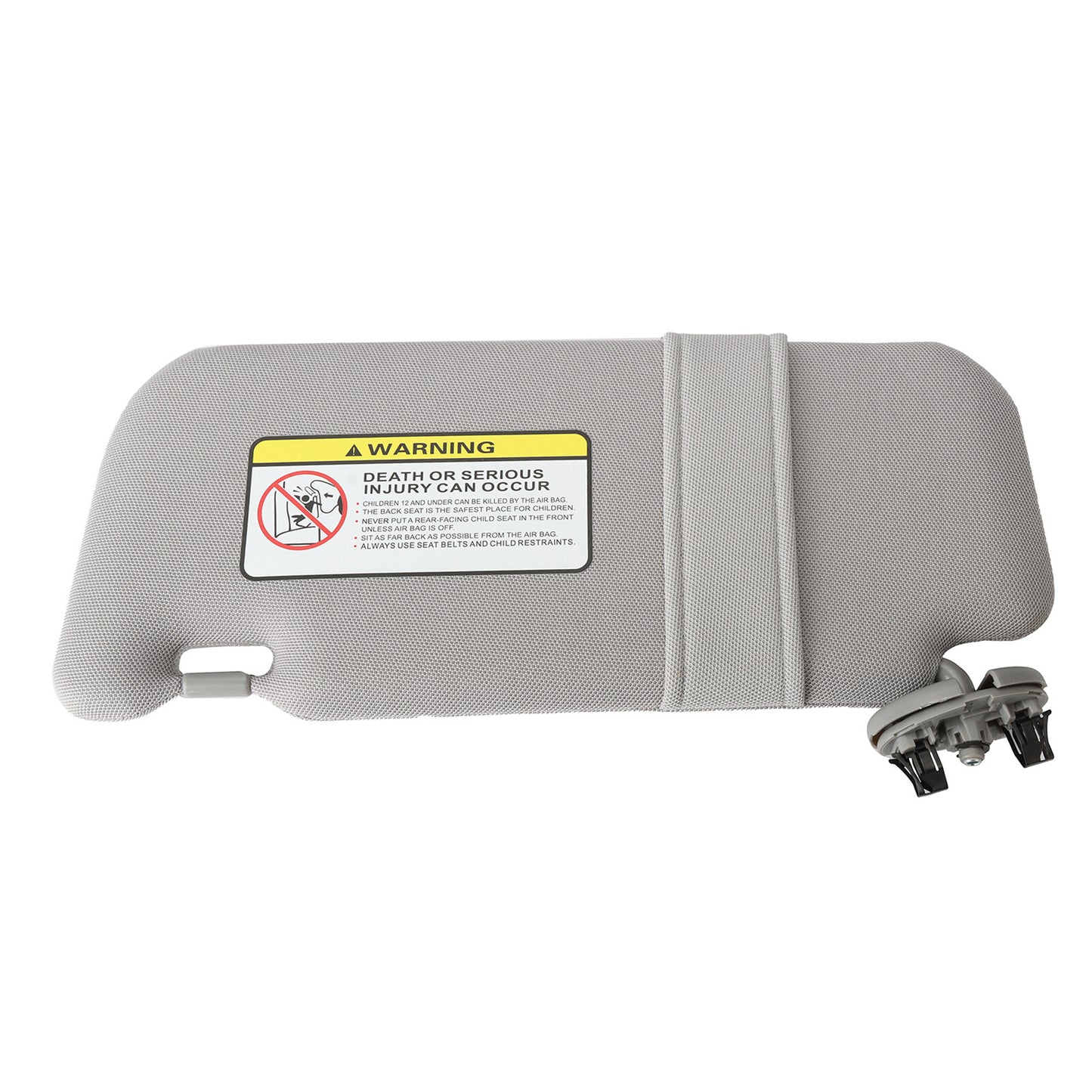 Right Passenger Side Sun Visor Gray 74310-12L80-B0 for Toyota for Corolla 09-13