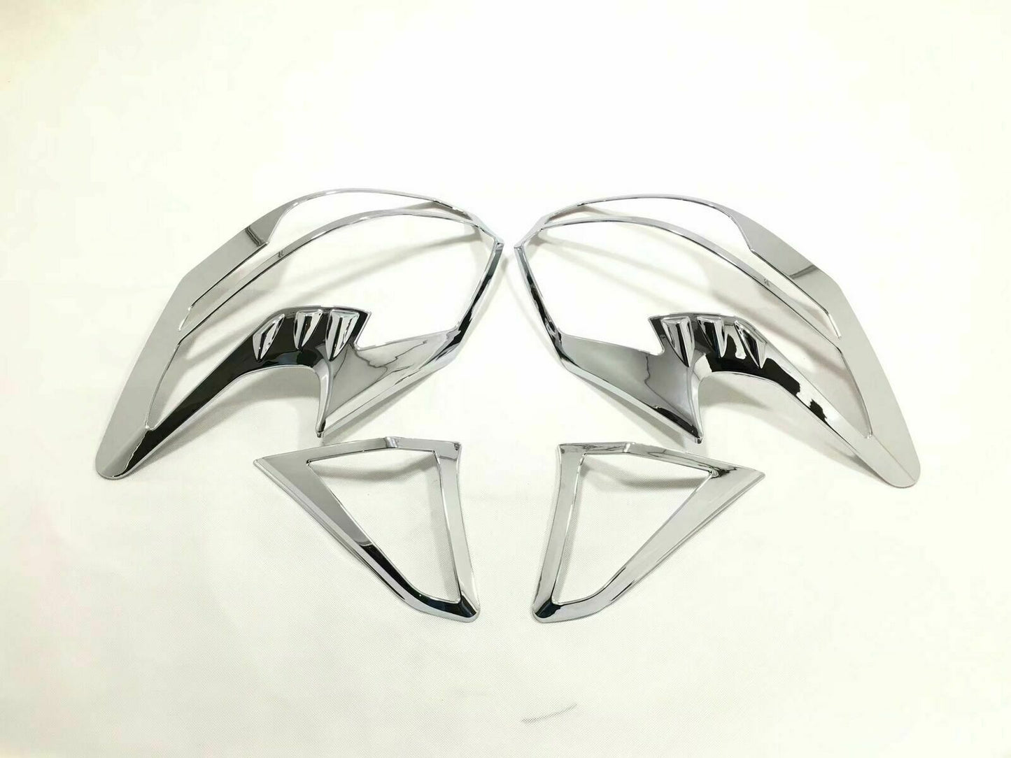 for Nissan Kicks 2017-2022 Chrome Exterior Rear Tail Light Lamp Frame Cover Trim