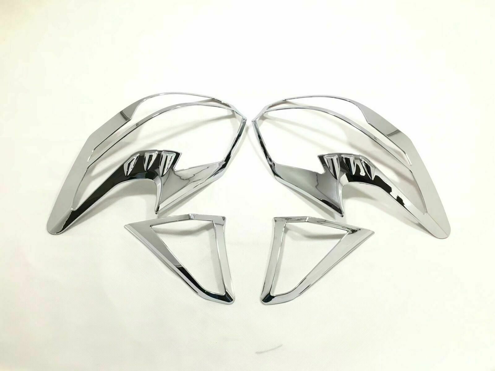for Nissan Kicks 2017-2022 Chrome Exterior Rear Tail Light Lamp Frame Cover Trim
