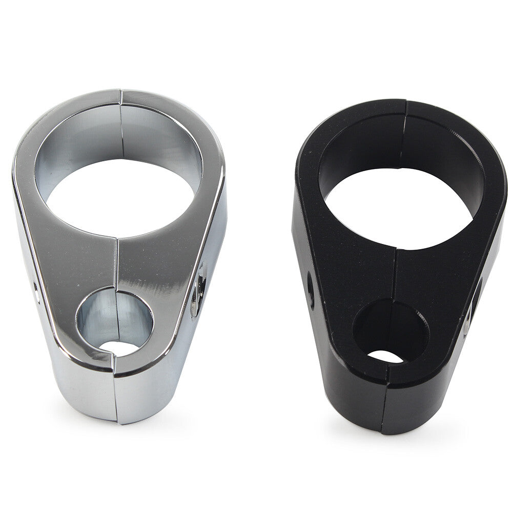 Black Motorcycle Brake Clutch Cable Wire Clamp Clip for Harley 1 Handlebar