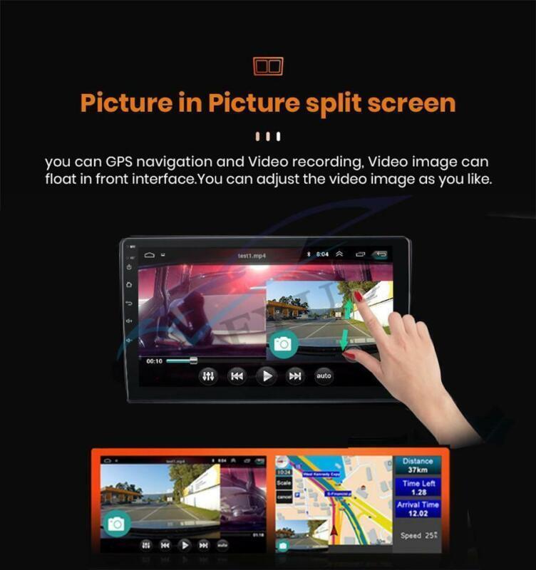 4 Door 9 Android 10.1 Car Stereo Radio GPS Navigation For 07-10 for Jeep for Wrangler
