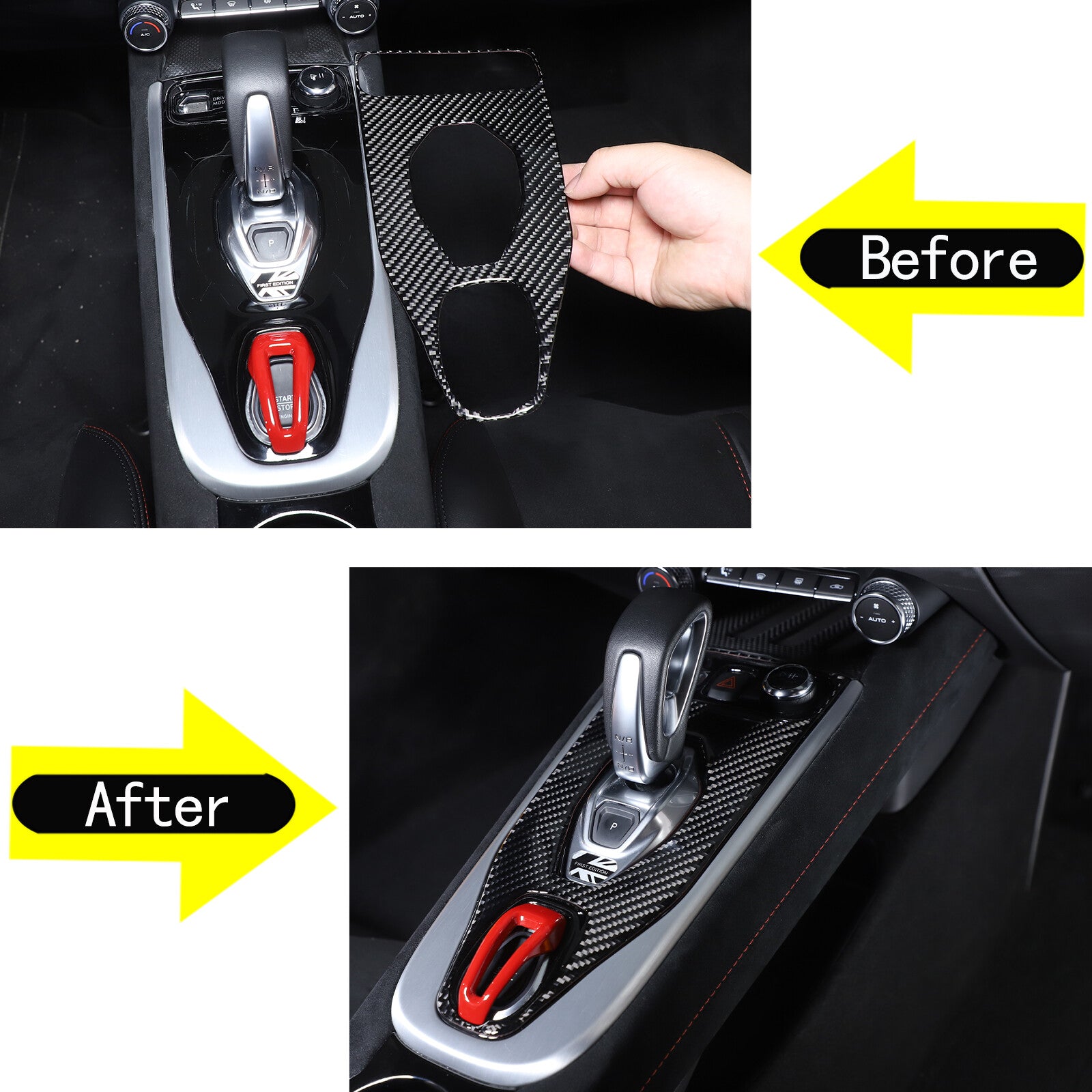 Front Bumper Tow Hook License Plate Mounting Bracket for Subaru Crosstrek 2022-24- v