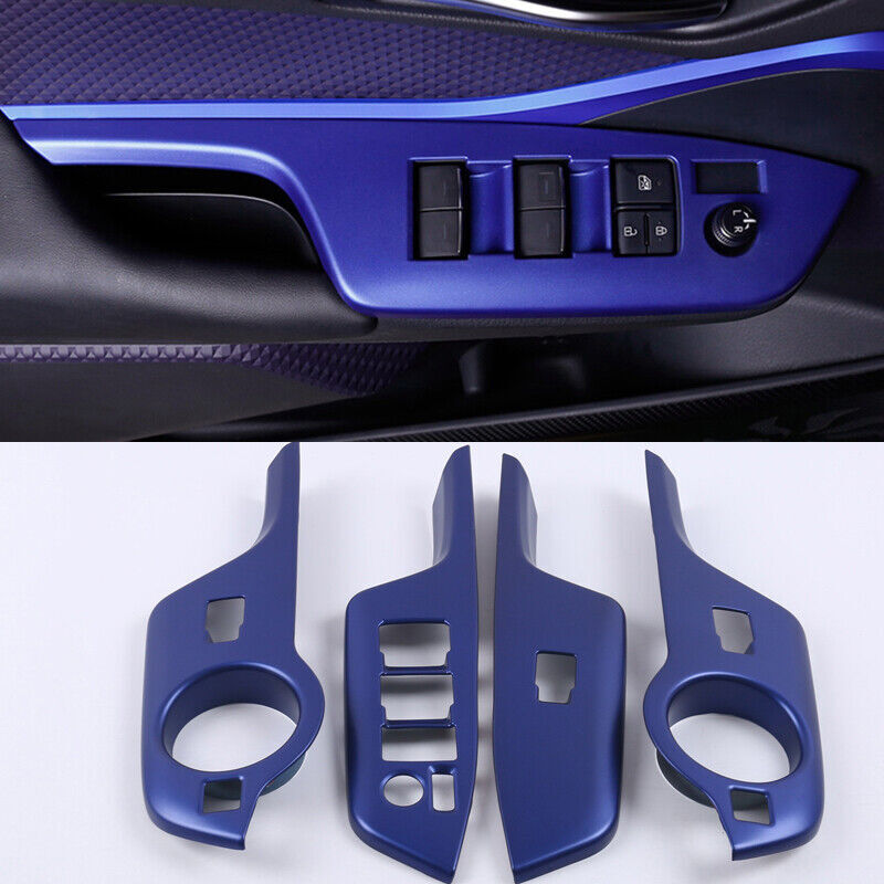 Carbon Fiber ABS Headlight Switch Button Frame Trim for Hyundai for Elantra 2021-23 v