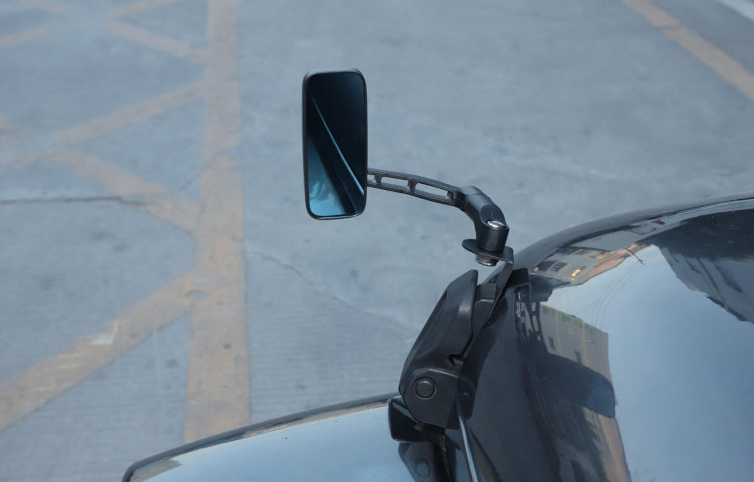Hood Catch Blind Spot Mirror For 18-23 for Jeep for Wrangler JL Driver or Passenger Side