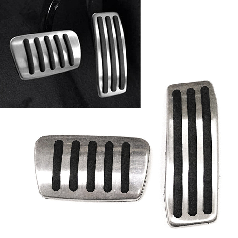 Stainless Steel Car Fuel Brake Pedals Cover for Cadillac SRX 2010-2016