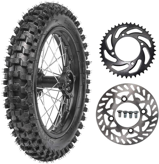 14 Rear Wheel Rim 90/100-14 Tyre Atomik 125cc 140cc 150cc CRF70 YZ85 Dirt Bike
