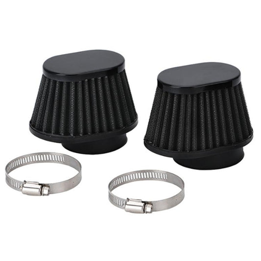 Motorcycle Cold Air Intake Filter High Flow Cone Cleaner Fit For Motor Racing Q