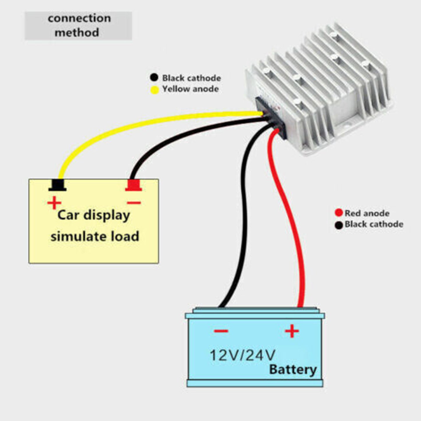 DC 12V to 24V/48V boost DC converter, voltage regulator, acceleration module, stabilizer