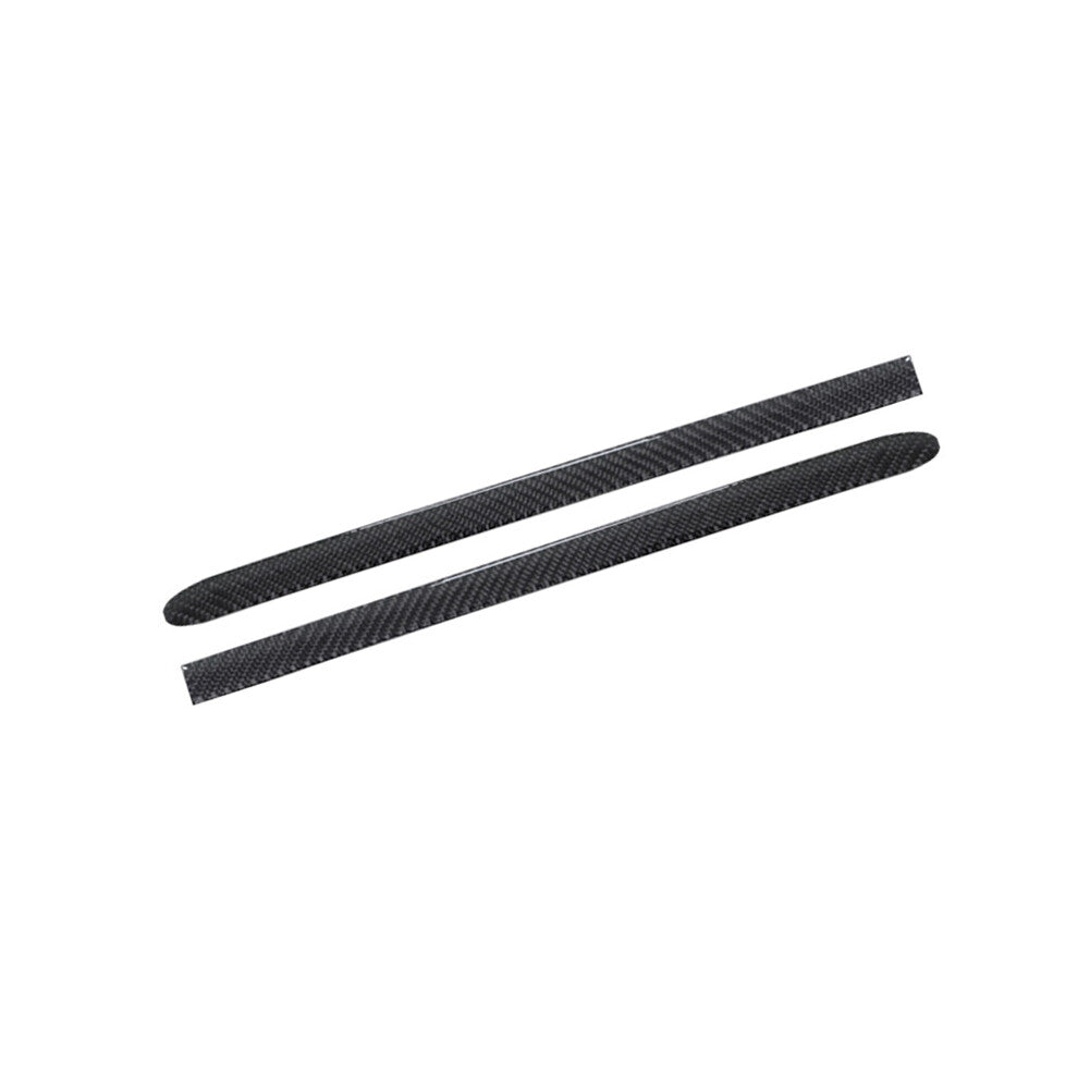Red Carbon Fiber Door Bowl Decorative Cover Trim For Tundra 2014-2018 v