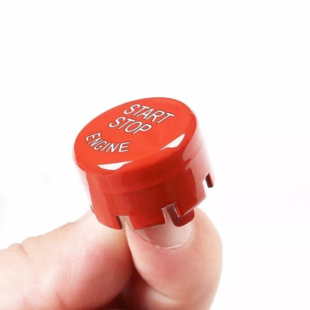 Engine Start Stop Push Button Cover Trim for 2017-2022 5- G30,G32 Red n