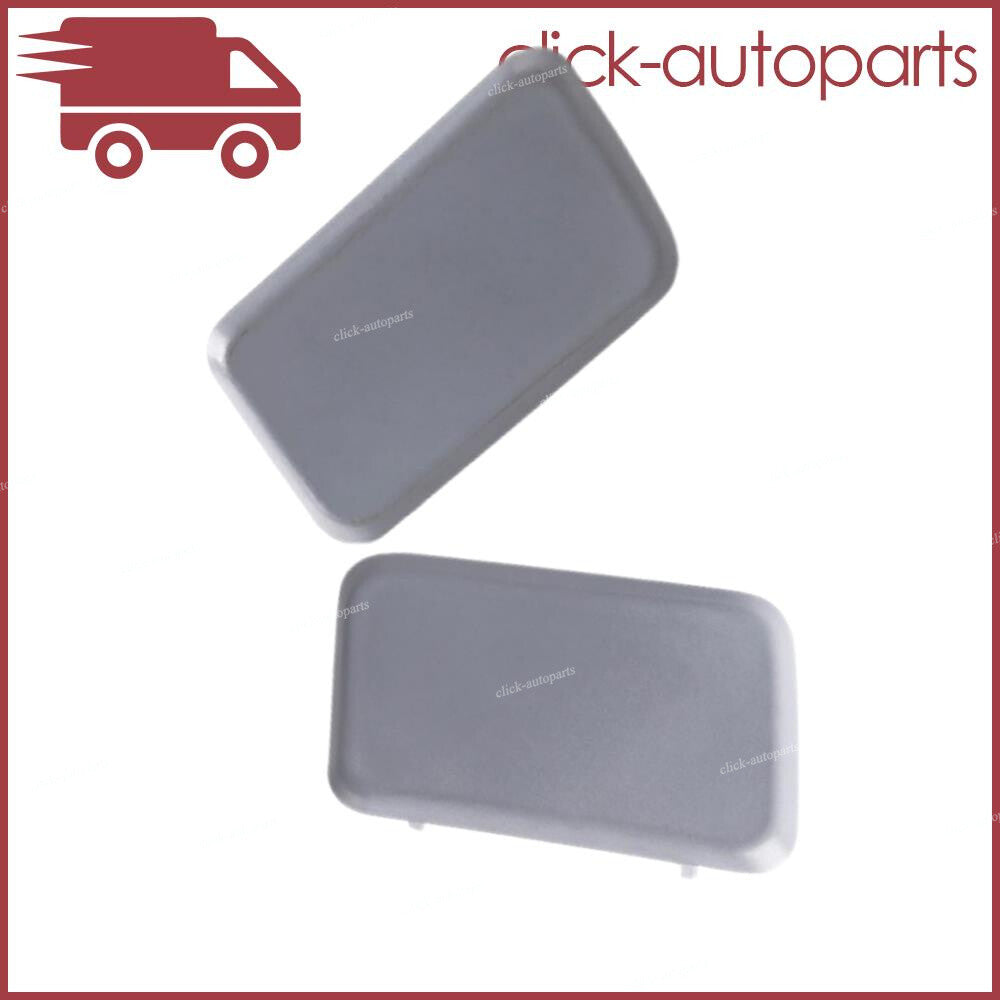 Pair Front Left  Right Headlight Washer Nozzle Covers Fits for BMW X3 E83 2004-2010 Q