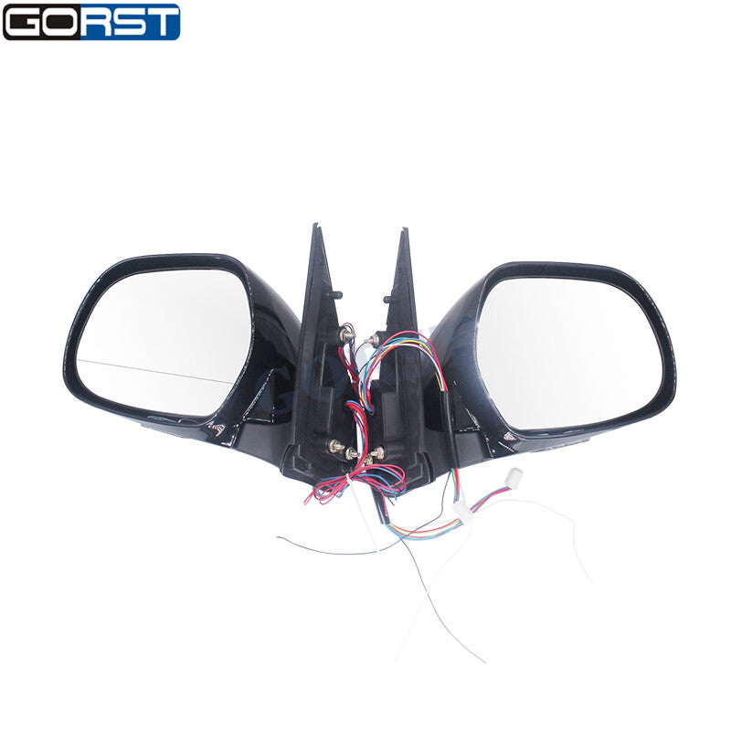 for Hiace Car Electric Reflector Rearview Mirror Exterior with Led Light v