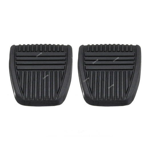 2Pcs Brake Clutch Pedal Pad Black Rubber Fits for Lexus for Toyota for 4Runner 31321-14020 Q