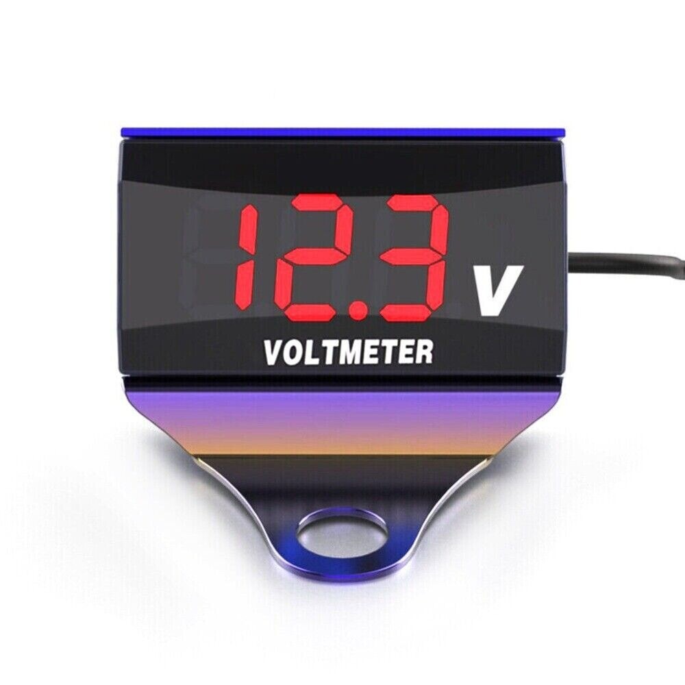 1pc Digital LED Display Voltmeter Voltage Gauge Panel Meter Universal Parts New n