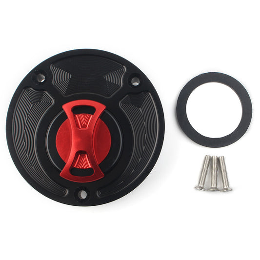 CNC Fuel Gas Tank Cap Cover Red for Yamaha R6 R1 FZ1 FZ6 MT01 FZ16 YZF R15 R125 Q
