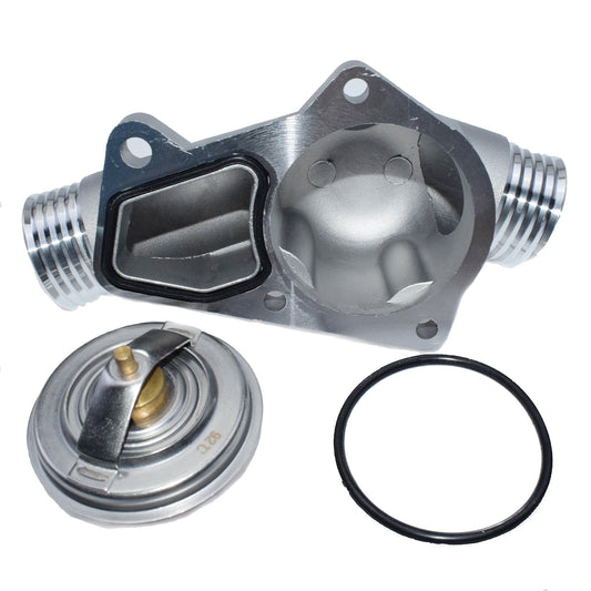 Thermostat kit with aluminum housing for BMW 320i, 323i, 325i, 520i, 525i E34, E36, Z3 Q