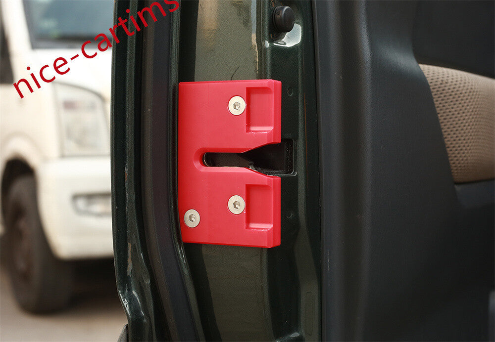 for Suzuki for Jimny 2007-17 Car Door Limiting Block Panel Cover Accessories ABS Red
