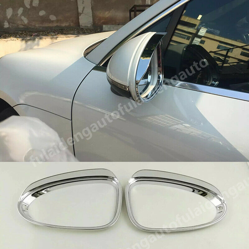 For Sentra 2020-2022 ABS Chrome Side RearView Side Mirror Cap Cover Trim v